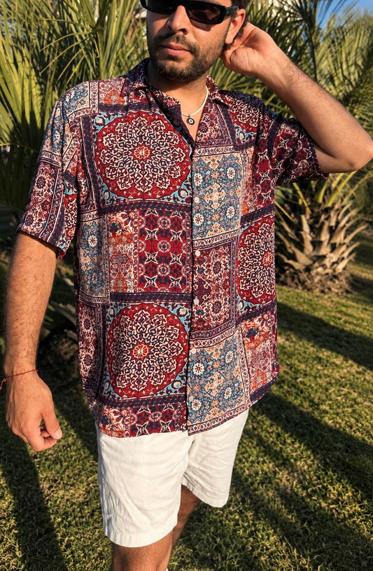 Camisa Mars violeta