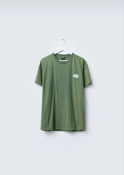 Remera Transform verde oversize