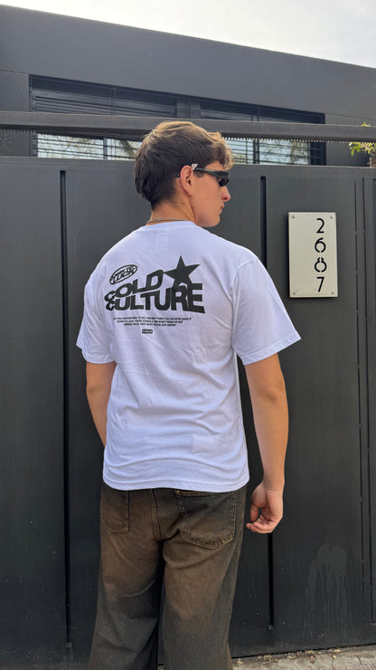 Remera Culture  blanco 034