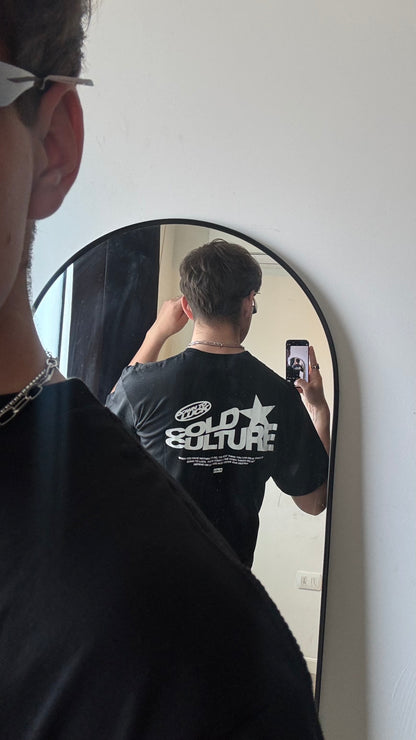 Remera Culture  negro 033