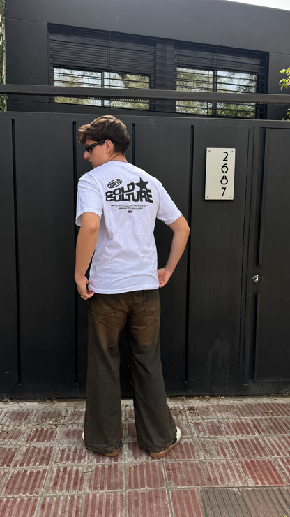 Remera Culture  blanco 034
