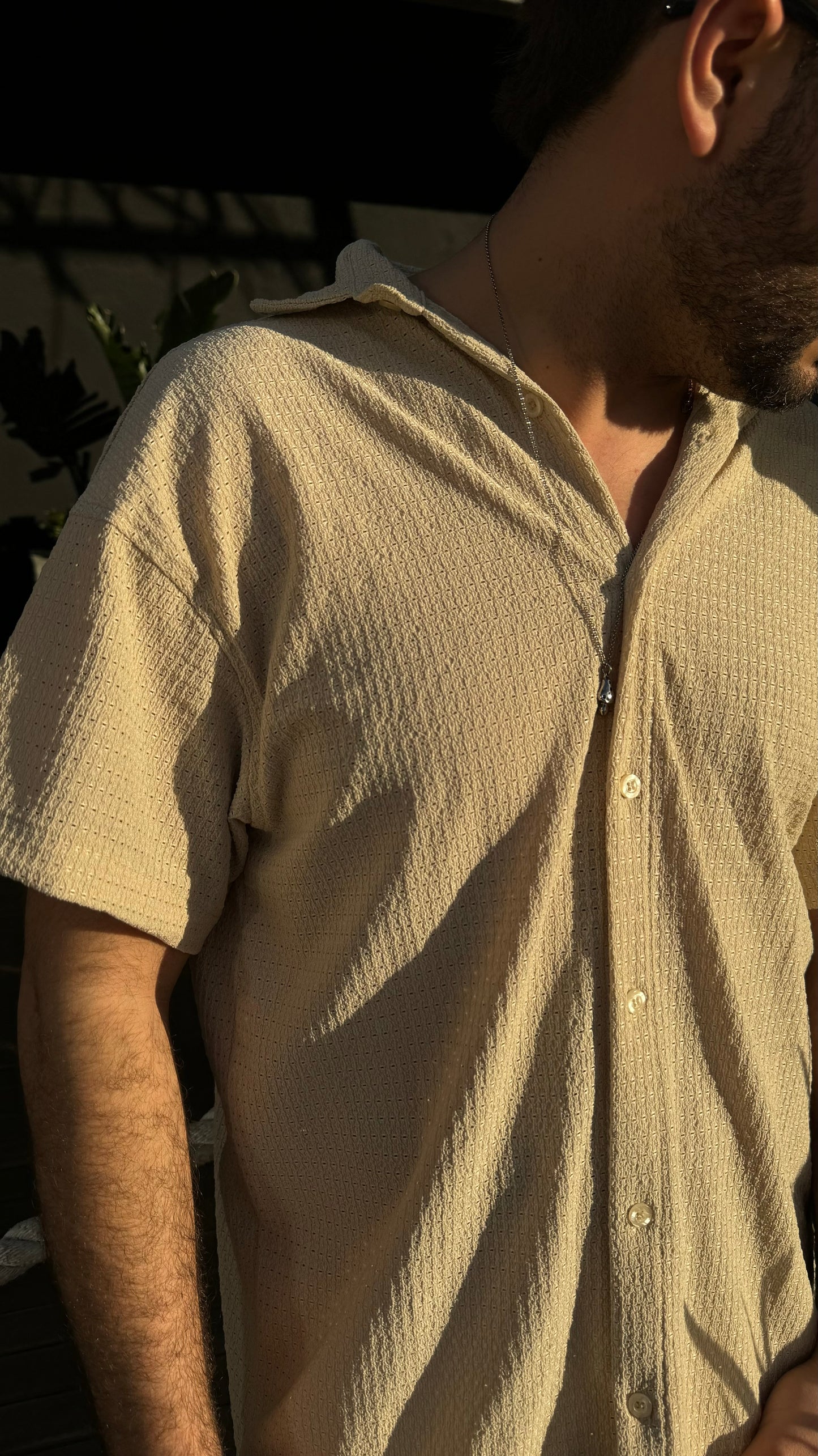 Camisa Venecia Beige 028