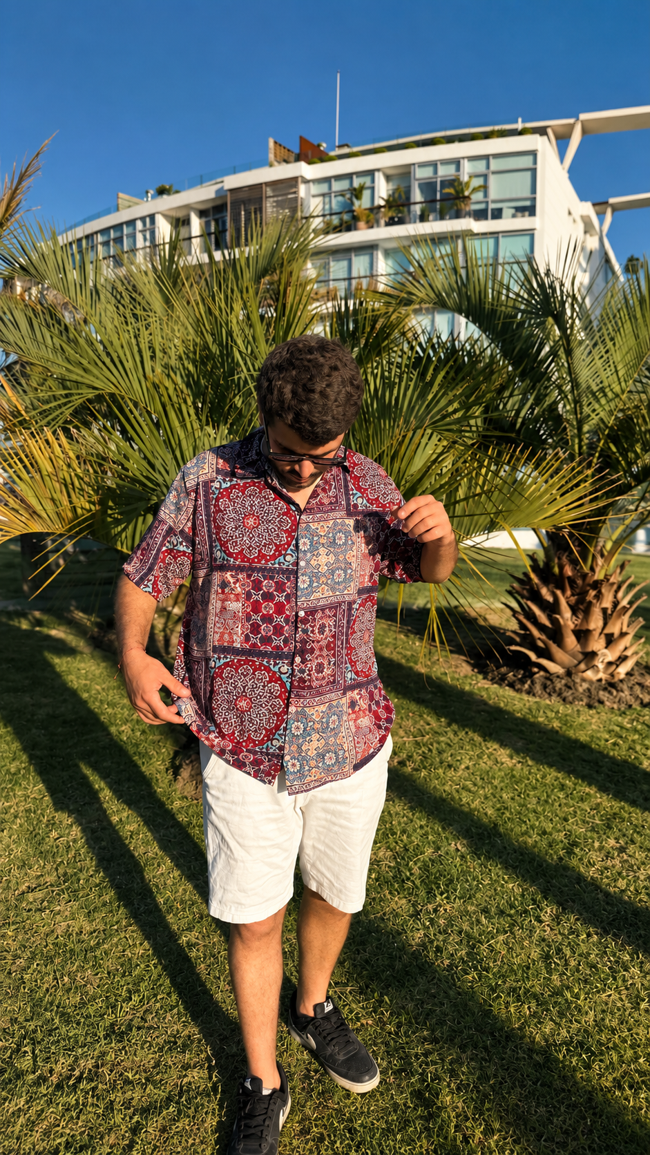 Camisa Mars violeta