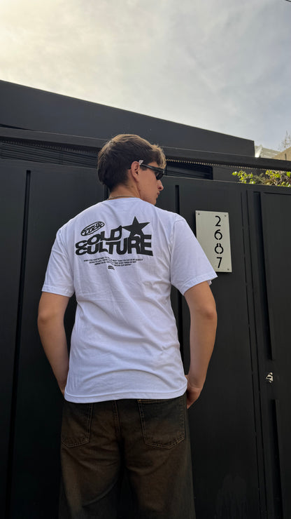 Remera Culture  blanco 034