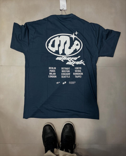 Remera Delayed azul